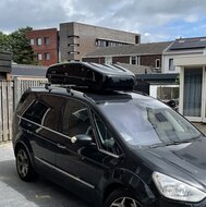 Modula Evo Dachkoffer 470 Liter hochglanz schwarz