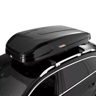 Modula Falcon Dachkoffer 470 Liter hochglanz schwarz
