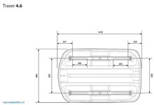 Hapro Traxer 4.6 Dachkoffer 370 Liter Antrazit