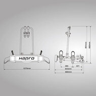 Hapro Fahrradtr&auml;ger Atlas Active 2 - E-Bike