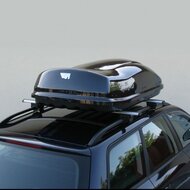 Farad Dachbox Marlin N8 400 Liter - Hochglanz Schwarz