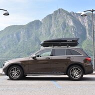 Farad Dachbox Koral N19 400 Liter - Hochglanz Schwarz