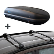 Dachbox PerfectFit 400 Liter + Dachtr&auml;ger Opel Zafira C Tourer MPV 2011 - 2019