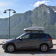 Farad Dachbox Koral N21 630 Liter - Hochglanz Grau