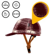 Vizorz SwitchCap Fahrradhelme - Woolly cherry cap