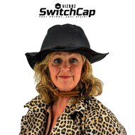 Vizorz SwitchCap Fahrradhelme - Black shiny classic