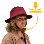 Vizorz SwitchCap Fahrradhelme - Red shiny classic