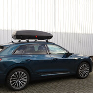 Dachbox ArtPlast 400 liter anthrazit/carbon + dachtr&auml;ger Opel Frontera SUV 1992 - 2004