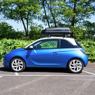 Dachbox PerfectFit 400 Liter + dachtr&auml;ger Renault Sandero Stepway 5-t&uuml;rige Flie&szlig;heck ab 2008
