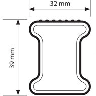 Nordrive Dachtr&auml;ger Ford Tourneo Custom 10/2012 - 07/2023 3er-Set Stahl