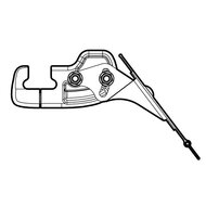 Nordrive Spoiler f&uuml;r Stahlstange &ndash; 110 cm