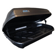 PerfectFit Dachbox 400 Liter + PerfectFit Dachtr&auml;ger Opel Astra Sports Tourer 2010 - 2015