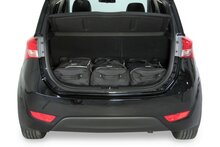 Carbags Reisetaschenset Hyundai ix20 2010-2019 5-T&uuml;rer Schr&auml;gheck