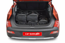 Carbags Reisetaschenset Hyundai Bayon (BC3 CUV) 2021 bis heute 5-T&uuml;rer Schr&auml;gheck