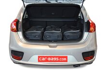 Carbags Reisetaschenset Kia Cee'd (JD) 2012-2018 5-T&uuml;rer Schr&auml;gheck