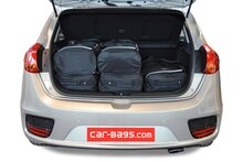 Carbags Reisetaschenset Kia Cee'd (JD) 2012-2018 5-T&uuml;rer Schr&auml;gheck
