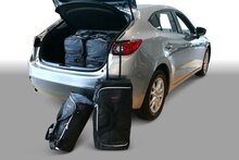 Carbags Reisetaschenset Mazda 3 (BM) 2013-2019 5-T&uuml;rer Schr&auml;gheck