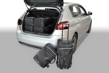 Carbags Reisetaschenset Peugeot 308 II 2013-2021 5-T&uuml;rer Schr&auml;gheck