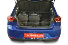Carbags Reisetaschenset Seat Ibiza (6F) 2017 bis heute 5-T&uuml;rer Schr&auml;gheck