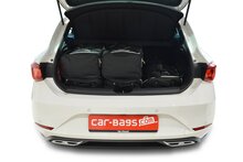 Carbags Reisetaschenset Seat Leon (KL) 2020 bis heute 5-T&uuml;rer Schr&auml;gheck
