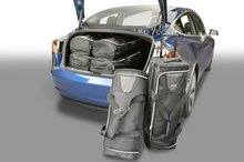 Carbags Reisetaschenset Tesla Model 3 2017 bis heute 4-T&uuml;rer Limousine