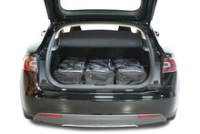 Carbags Reisetaschenset Tesla Model S 2012 bis heute 5-T&uuml;rer Schr&auml;gheck