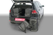 Carbags Reisetaschenset Volkswagen Golf VII (5G) 2012-2020 3 &amp; 5-T&uuml;rer Schr&auml;gheck