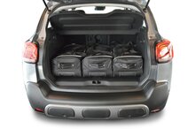 Carbags Reisetaschenset Citro&euml;n C3 Aircross 2017-2024 5-T&uuml;rer Schr&auml;gheck