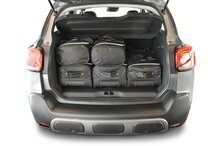 Carbags Reisetaschenset Citro&euml;n C3 Aircross 2017-2024 5-T&uuml;rer Schr&auml;gheck