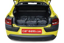 Carbags Reisetaschenset Citro&euml;n C4 Cactus 2014-2018 5-T&uuml;rer Schr&auml;gheck