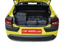 Carbags Reisetaschenset Citro&euml;n C4 Cactus 2014-2018 5-T&uuml;rer Schr&auml;gheck