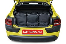 Carbags Reisetaschenset Citro&euml;n C4 Cactus 2014-2018 5-T&uuml;rer Schr&auml;gheck