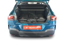 Carbags Reisetaschenset Citro&euml;n C4 Cactus 2018-2020 5-T&uuml;rer Schr&auml;gheck