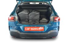Carbags Reisetaschenset Citro&euml;n C4 Cactus 2018-2020 5-T&uuml;rer Schr&auml;gheck