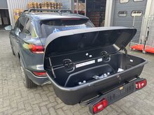 Modula Recargo - Heckbox Anh&auml;ngerkupplung Anthrazit/Schwarz