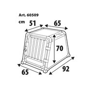 Lampa Auto-Hundebox 65 x 92 x 70H