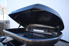 Dachbox PerfectFit 400 Liter + Dachtr&auml;ger Porsche Macan SUV ab 2014