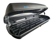 PerfectFit Dachbox 440 Liter + PerfectFit Dachtr&auml;ger Seat Alhambra MPV 2001 - 2009
