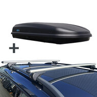 PerfectFit Dachbox 500 liter + Nordrive Dachtr&auml;ger Seat Alhambra 10/2010 - 03/2021