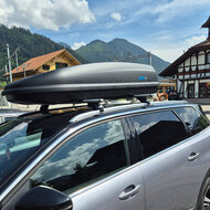PerfectFit Dachbox 440 Liter + Nordrive Dachtr&auml;ger Seat Alhambra 07/2000 - 09/2010
