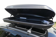 PerfectFit Dachbox 500 Liter + PerfectFit Dachtr&auml;ger Opel Crossland X ab 2017