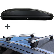 Farad Dachbox N18 430 Liter + PerfectFit Dachtr&auml;ger Renault Talisman ab 2016