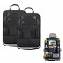 Autositz-Organizer mit integriertem Tablet-Halter – Set von 2