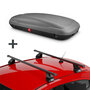 ArtPlast Dachbox 400 Liter + PerfectFit Dachträger Opel Zafira Tourer 5 Türer Fließheck 2011 - 2019