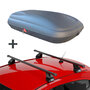 ArtPlast Dachbox 320 liter + PerfectFit Dachträger Opel Adam 3-türig Fließheck ab 2013