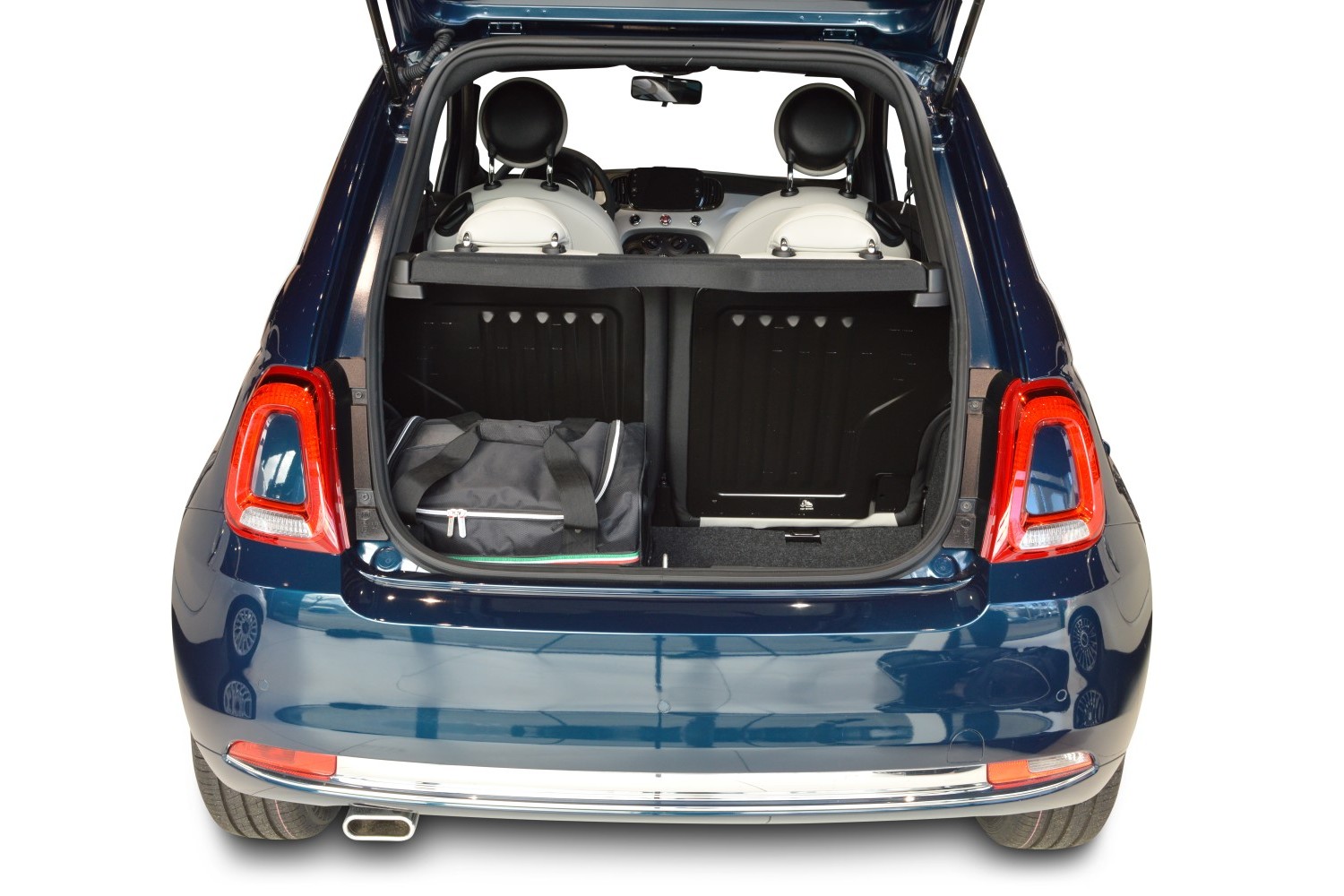 2007 500 Reisetaschenset Fiat Carbags 3 ab deurs hatchback