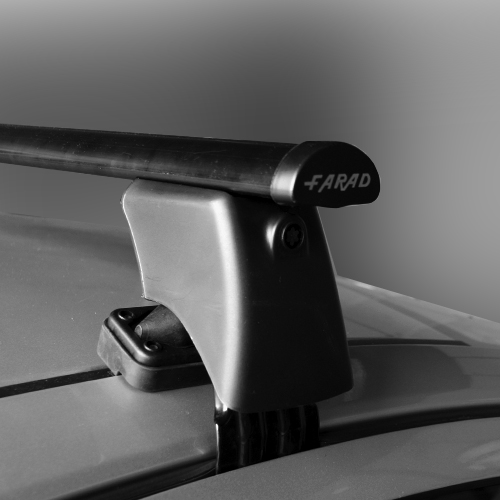 Dachträger FARAD BS + ALU passend für VW Golf 7 von 2012 bis 2019 (5 Türer)  Aluminium Dachträger ohne Dachreling : : Auto & Motorrad