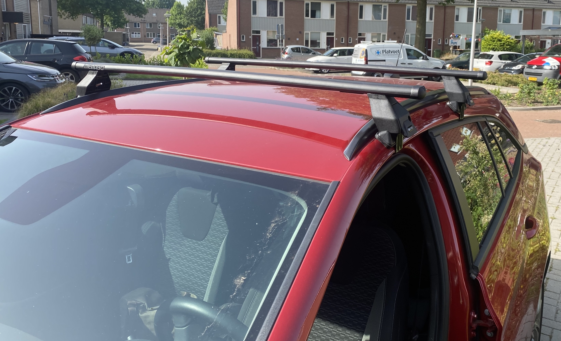 2 Stück Auto Dachträger für OPEL Crossland X, 5-dr SUV, 2017-, Top Crossbar  Aluminiumlegierung Dachgepäckträger Querträger Dachgepäckablage