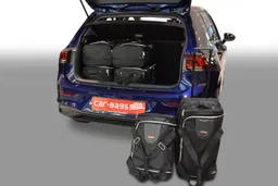 Carbags Reisetaschenset Volkswagen Golf VIII (CD) 2020 bis heute 5-Türer Schrägheck