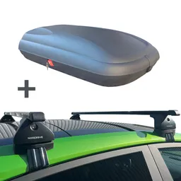 Artplast Dachbox 320 Liter + Nordrive Dachträger Audi A1 3-türig Fließheck 09/2010 - 10/2018